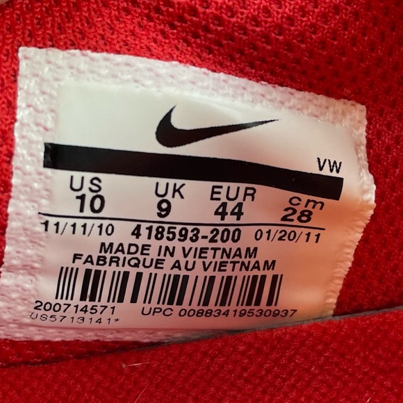 Nike SB Skateboard Blazer Low CS Bison/White/Sport Red Sneaker Skate Shoe Suede - Picture 15 of 16